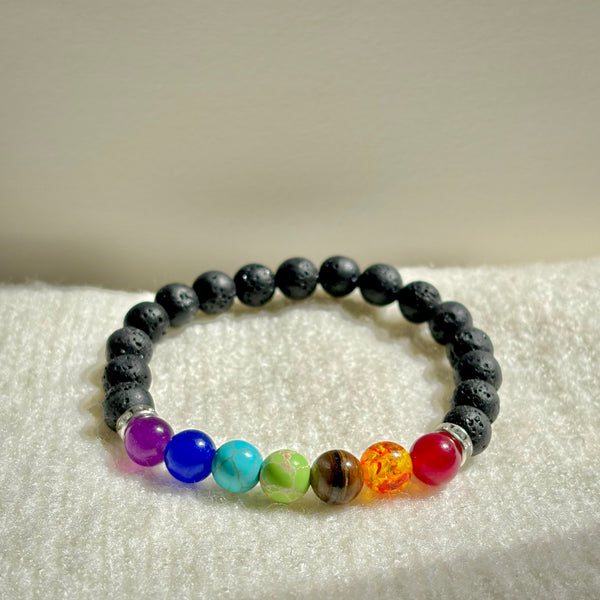 Seven Chakra Healing Bracelet