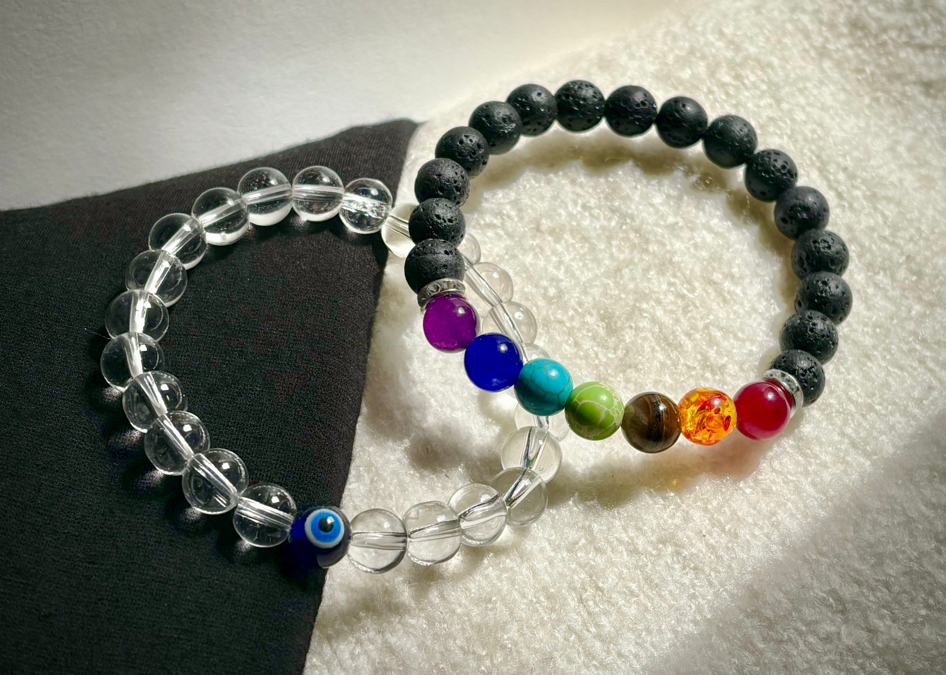 Shiv Shakti Combo - 7 Chakra + Sphatik - Divine chakra
